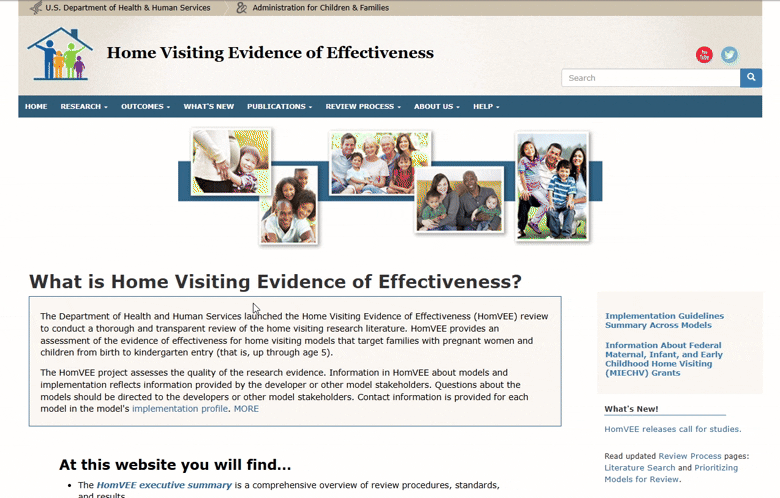 Legacy HomVEE website